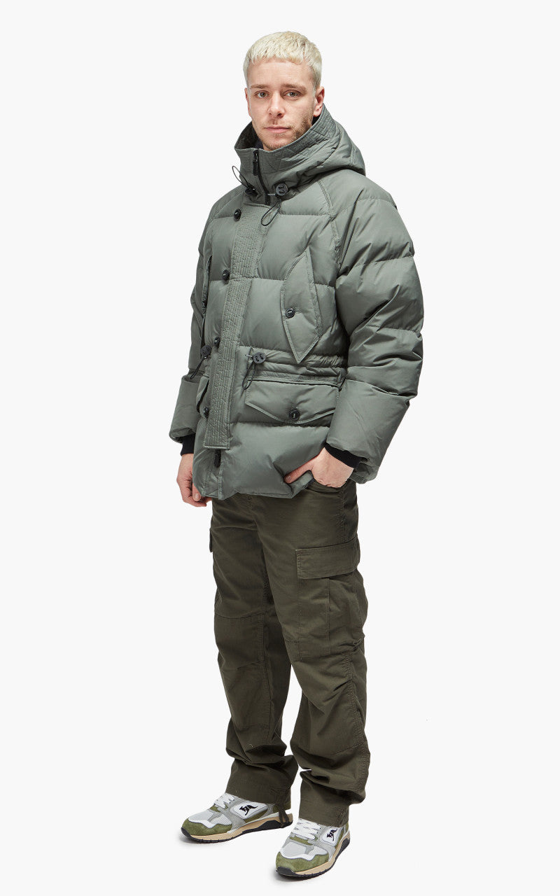 Eastlogue Windstorm Down Parka Olive Grey