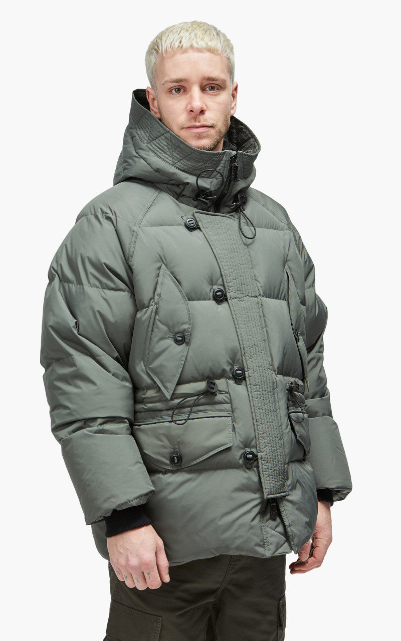 Eastlogue Windstorm Down Parka Olive Grey