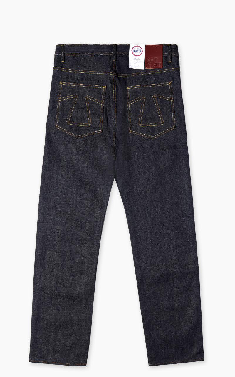 Eat Dust Fit 73 Loose Tapered Selvedge Denim Indigo Blue 13oz