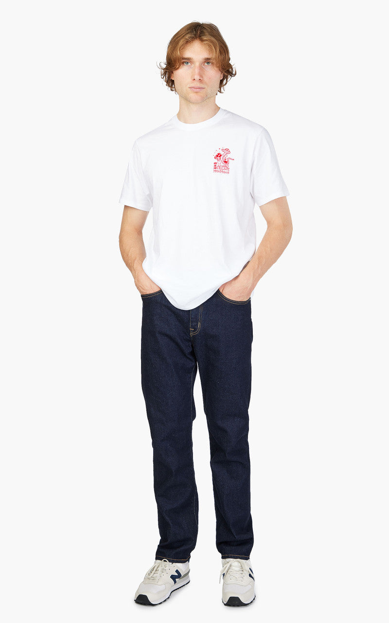 Edwin Agaric Village T-Shirt White