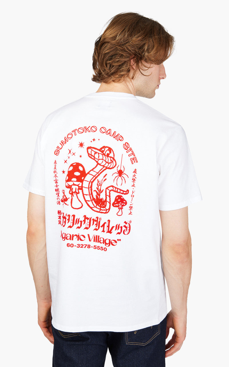 Edwin Agaric Village T-Shirt White