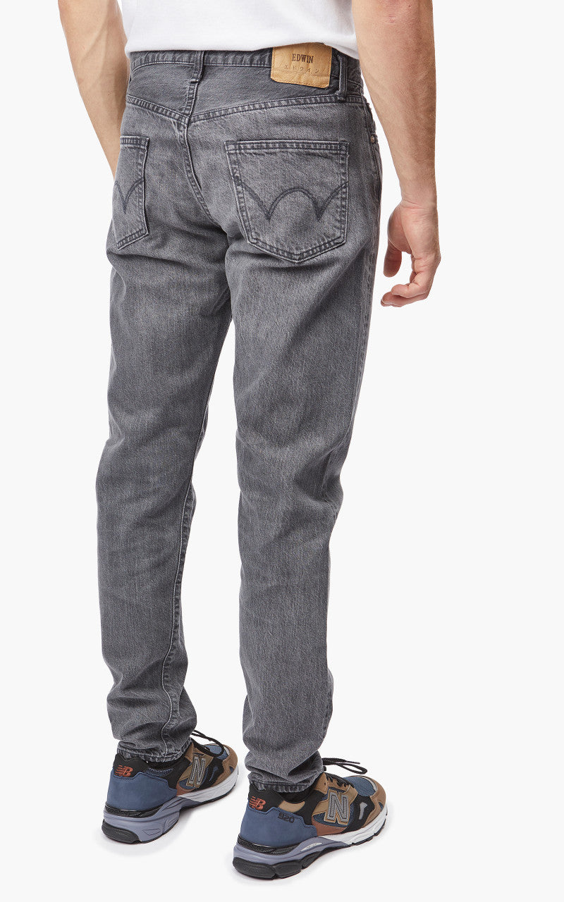 Edwin Regular Tapered "Made in Japan" Kaihara Purple White Selvage Black Light Wash