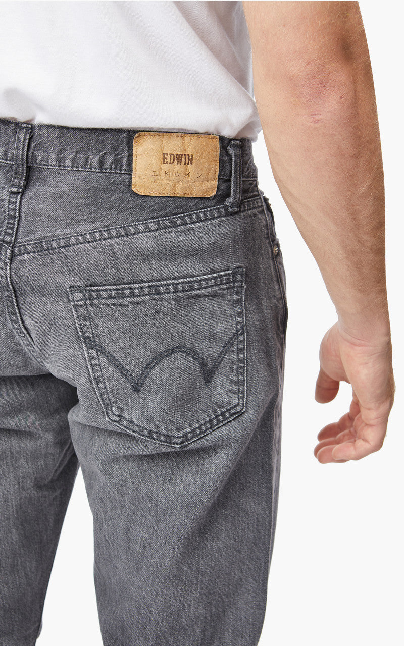 Edwin Regular Tapered "Made in Japan" Kaihara Purple White Selvage Black Light Wash