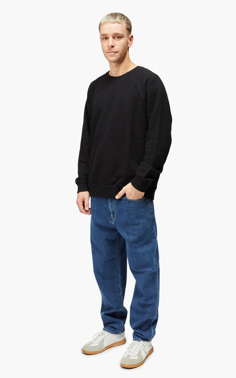 Edwin Mood Sweat Heavy Felpa Black