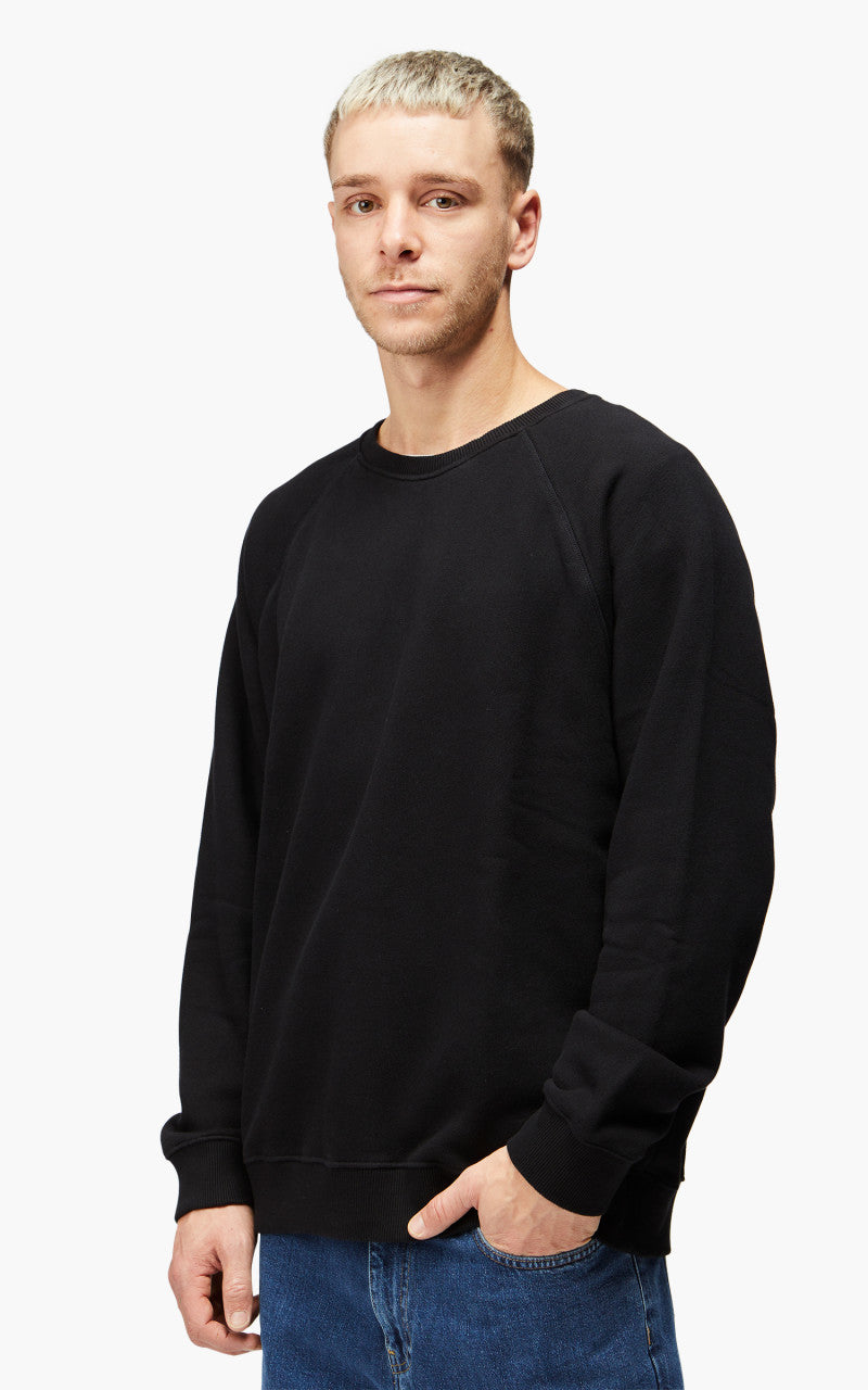 Edwin Mood Sweat Heavy Felpa Black