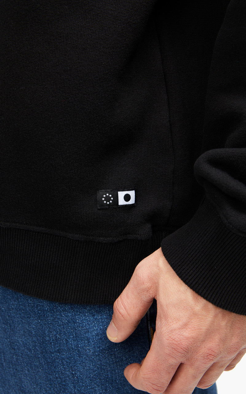 Edwin Mood Sweat Heavy Felpa Black