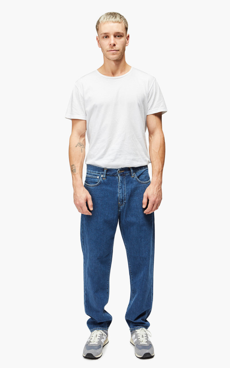 Edwin Cosmos Pant Nicola Blue Denim Blue Mid Marble Wash 11.6oz