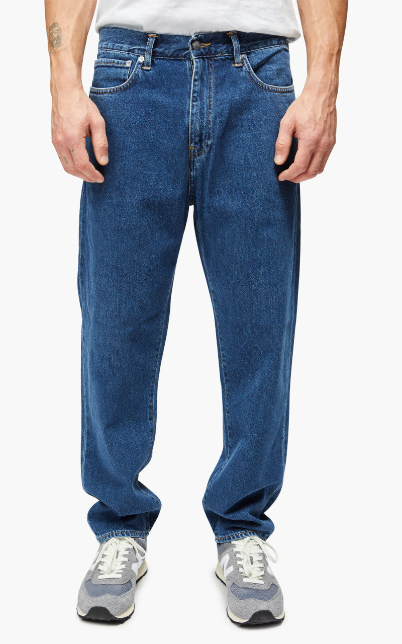 Edwin Cosmos Pant Nicola Blue Denim Blue Mid Marble Wash 11.6oz