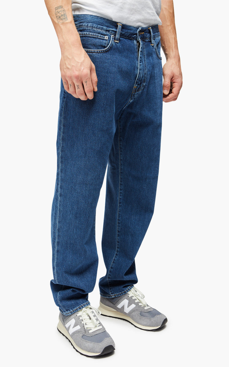 Edwin Cosmos Pant Nicola Blue Denim Blue Mid Marble Wash 11.6oz