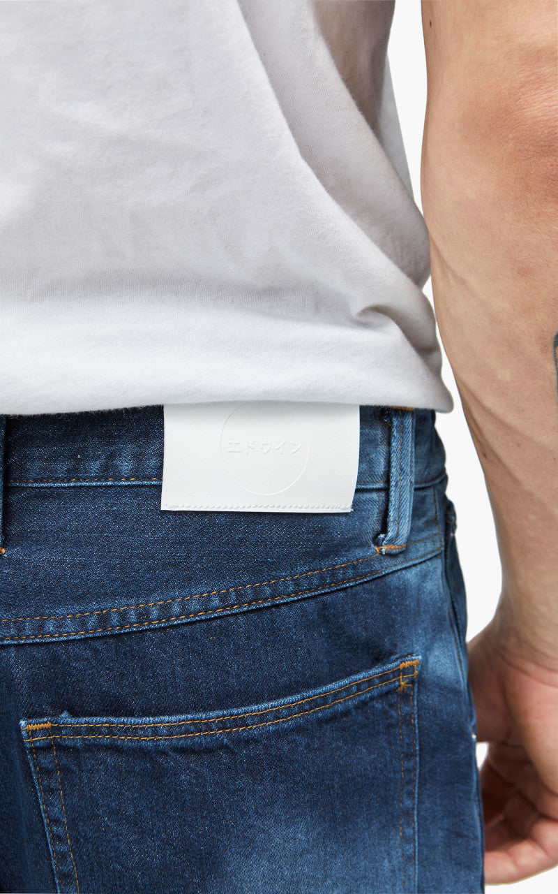 Edwin Tyrell Pant Nicola Blue Denim Blue Metric Wash 11.6oz