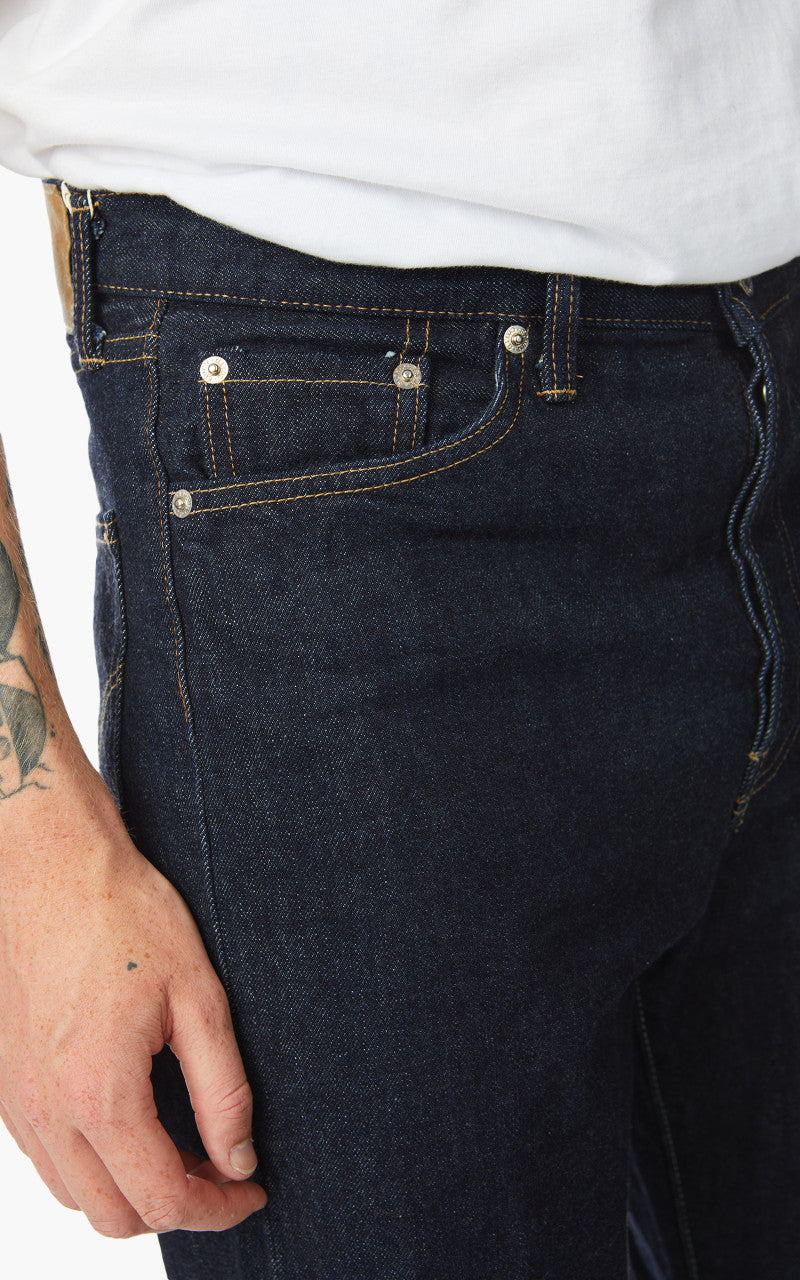 Edwin Loose Tapered "Made in Japan" 14oz Kurabo Red Selvage Denim Blue Rinsed