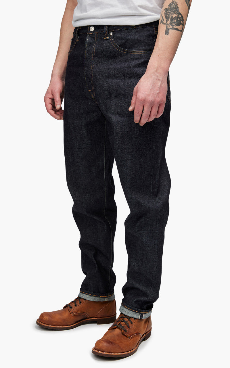 Edwin Loose Tapered "Made in Japan" 14oz Kurabo Red Selvage Denim Indigo Unwashed