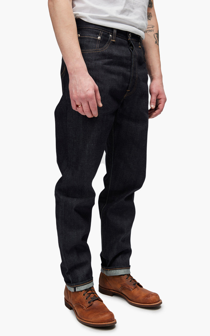 Edwin Loose Tapered "Made in Japan" 14oz Kurabo Red Selvage Denim Indigo Unwashed