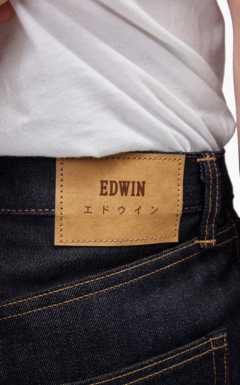 Edwin Loose Tapered "Made in Japan" 14oz Kurabo Red Selvage Denim Indigo Unwashed