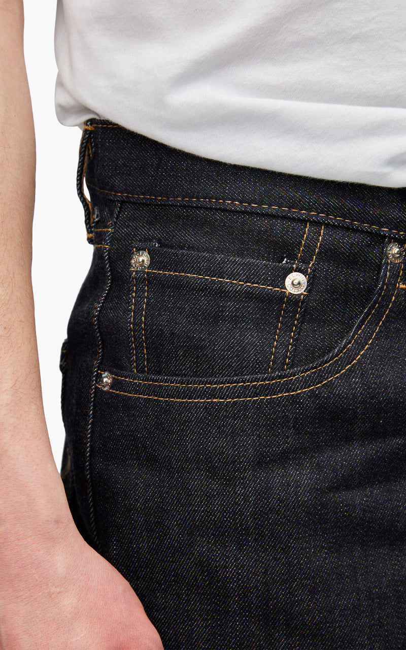 Edwin Loose Tapered "Made in Japan" 14oz Kurabo Red Selvage Denim Indigo Unwashed