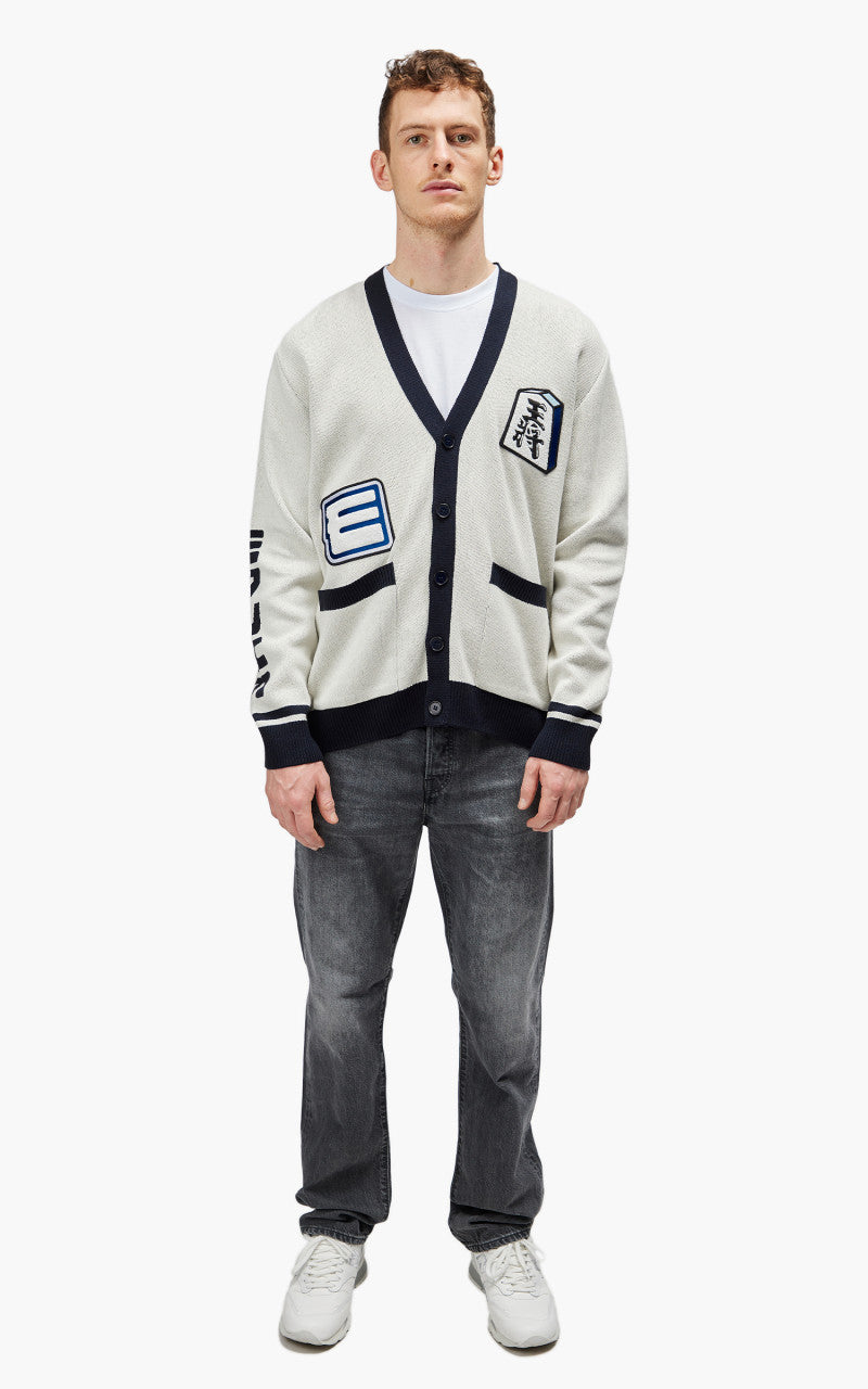 Edwin Shogi Cardigan Off White