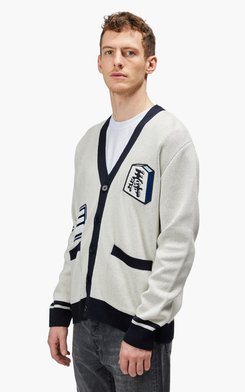 Edwin Shogi Cardigan Off White