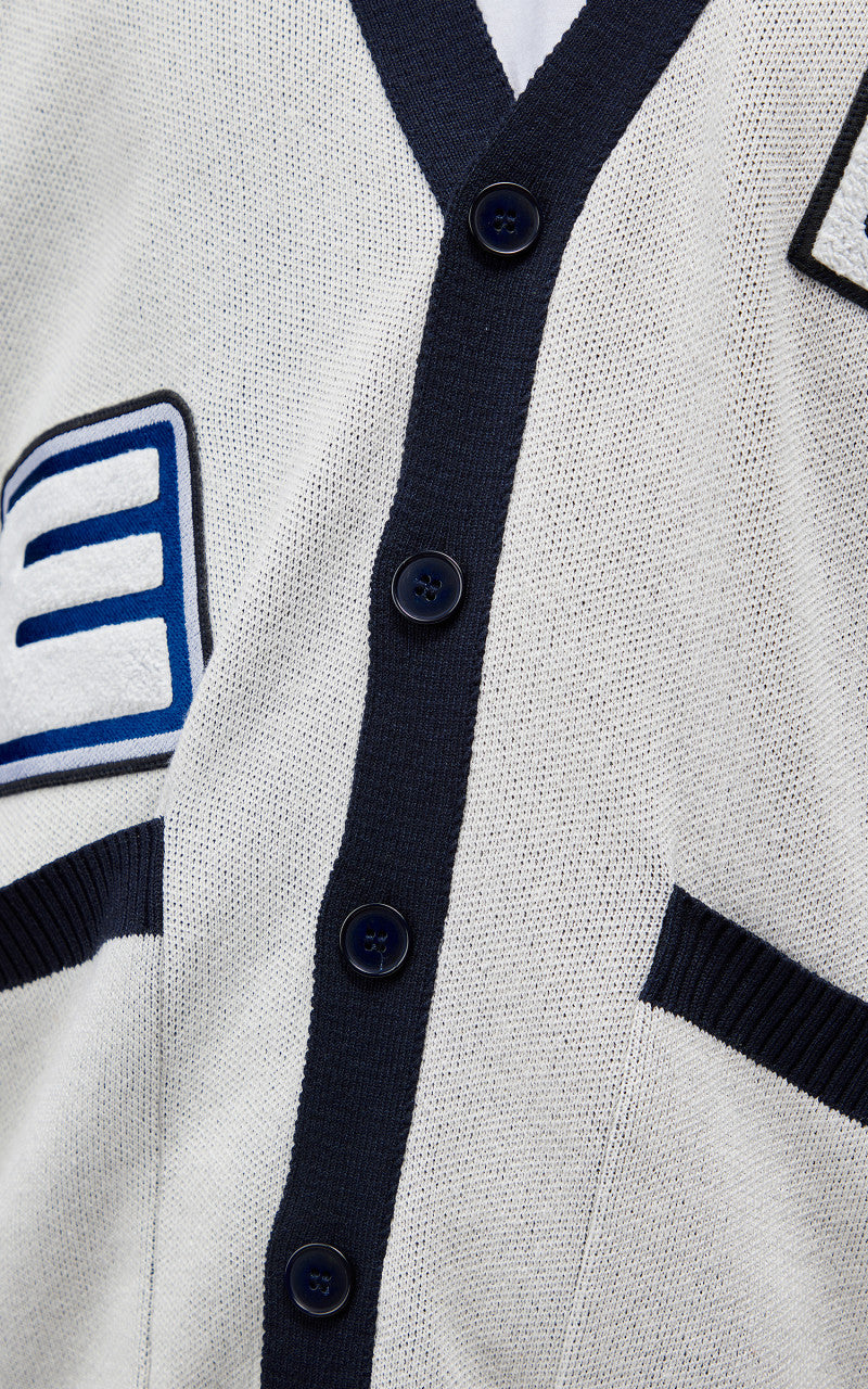 Edwin Shogi Cardigan Off White