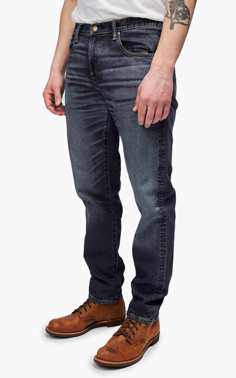 Edwin Regular Tapered "Made in Japan" Kaihara Pure Indigo Stretch Denim 13oz Blue Dark Used