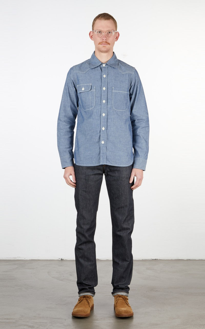 Tellason Elgin Kaihara Mills Indigo Selvage Unwashed 12.5oz