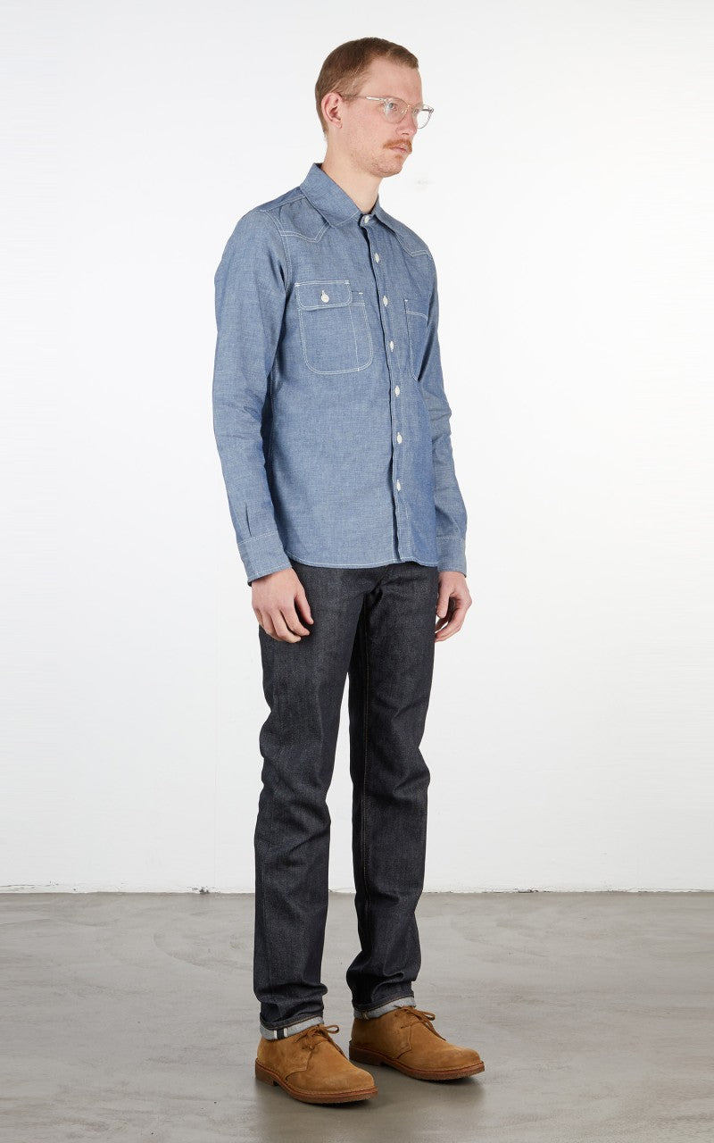 Tellason Elgin Kaihara Mills Indigo Selvage Unwashed 12.5oz