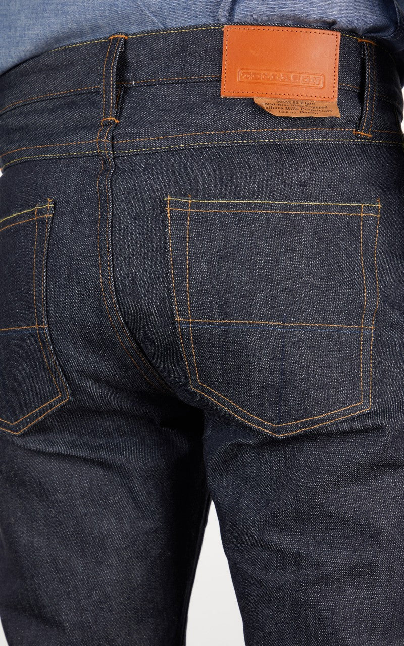Tellason Elgin Kaihara Mills Indigo Selvage Unwashed 12.5oz