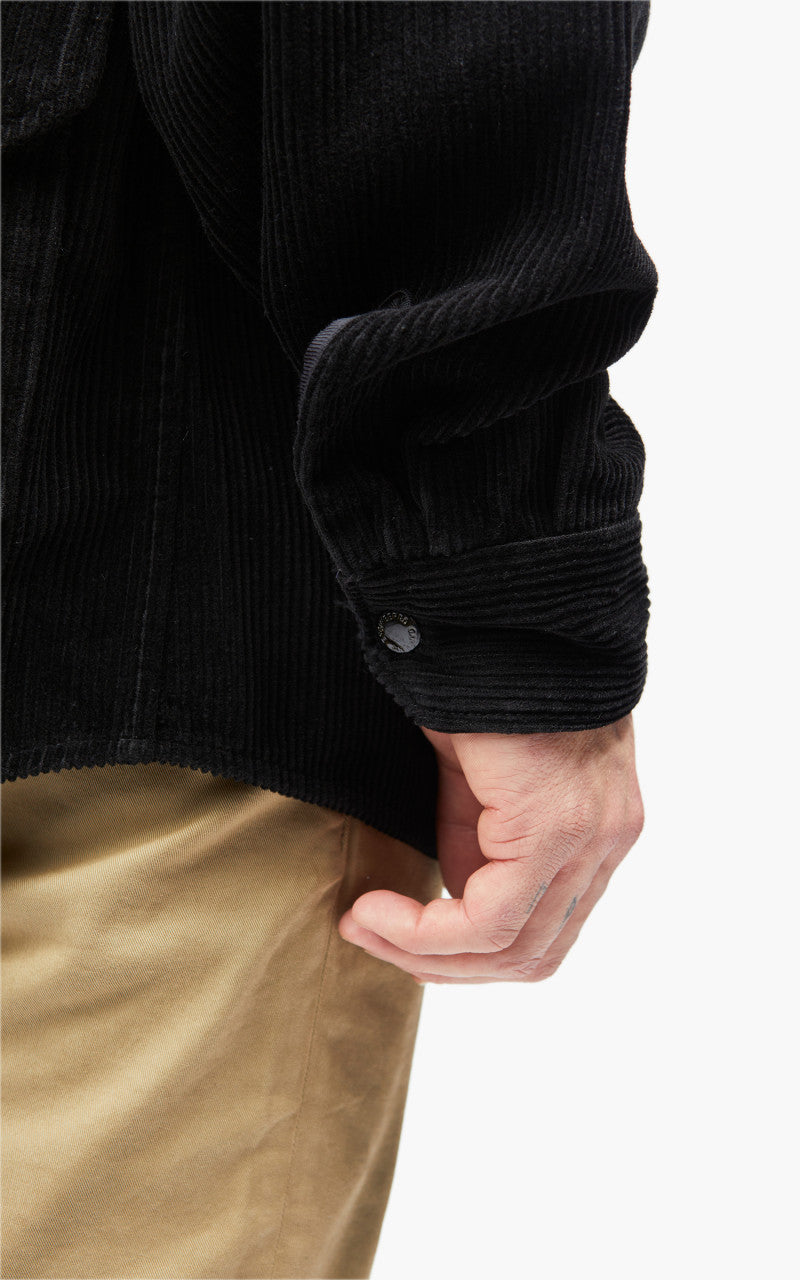 Engineered Garments Explorer Shirt Jacket Cotton 8 Wale Corduroy Black