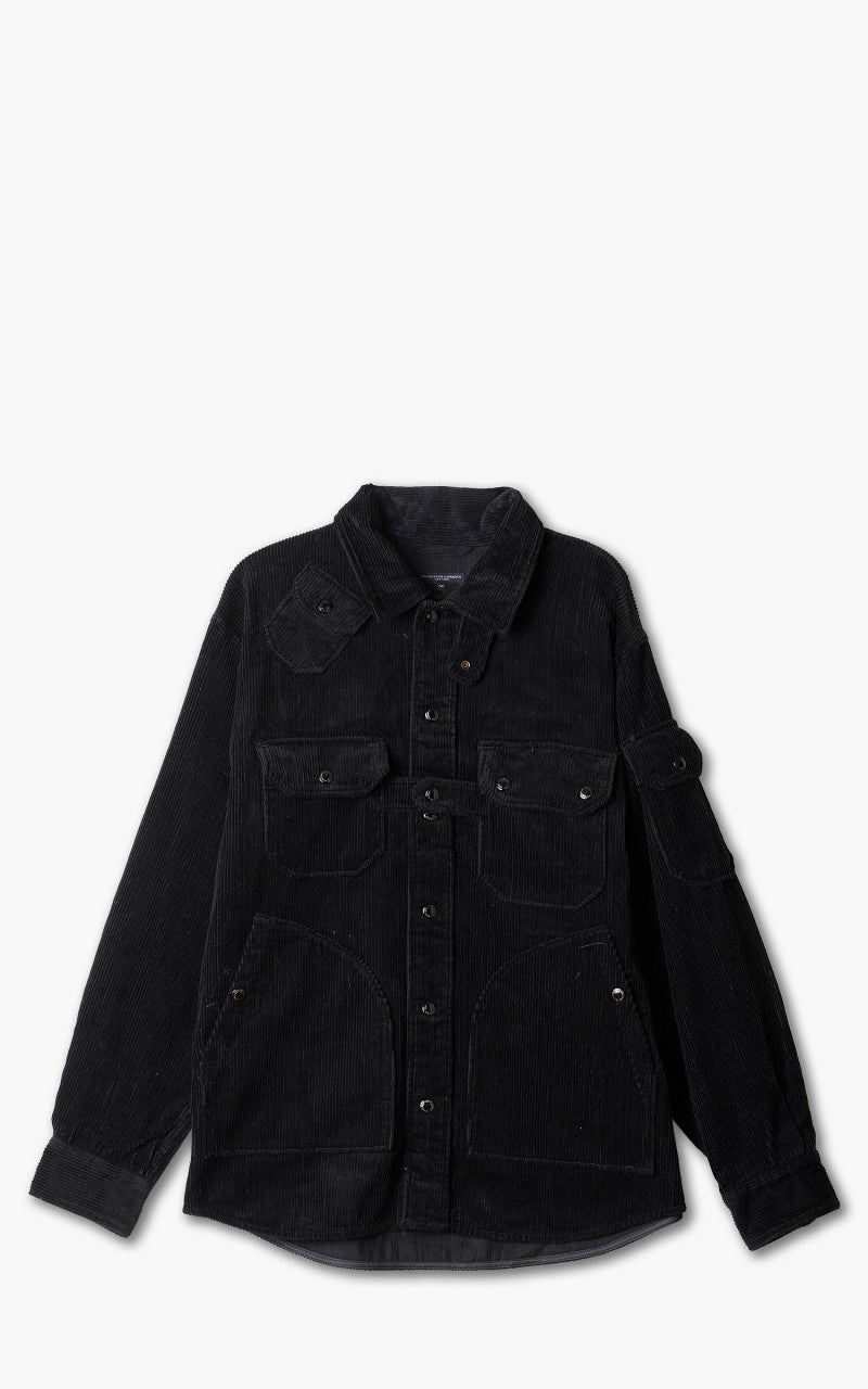 Engineered Garments Explorer Shirt Jacket Cotton 8 Wale Corduroy Black