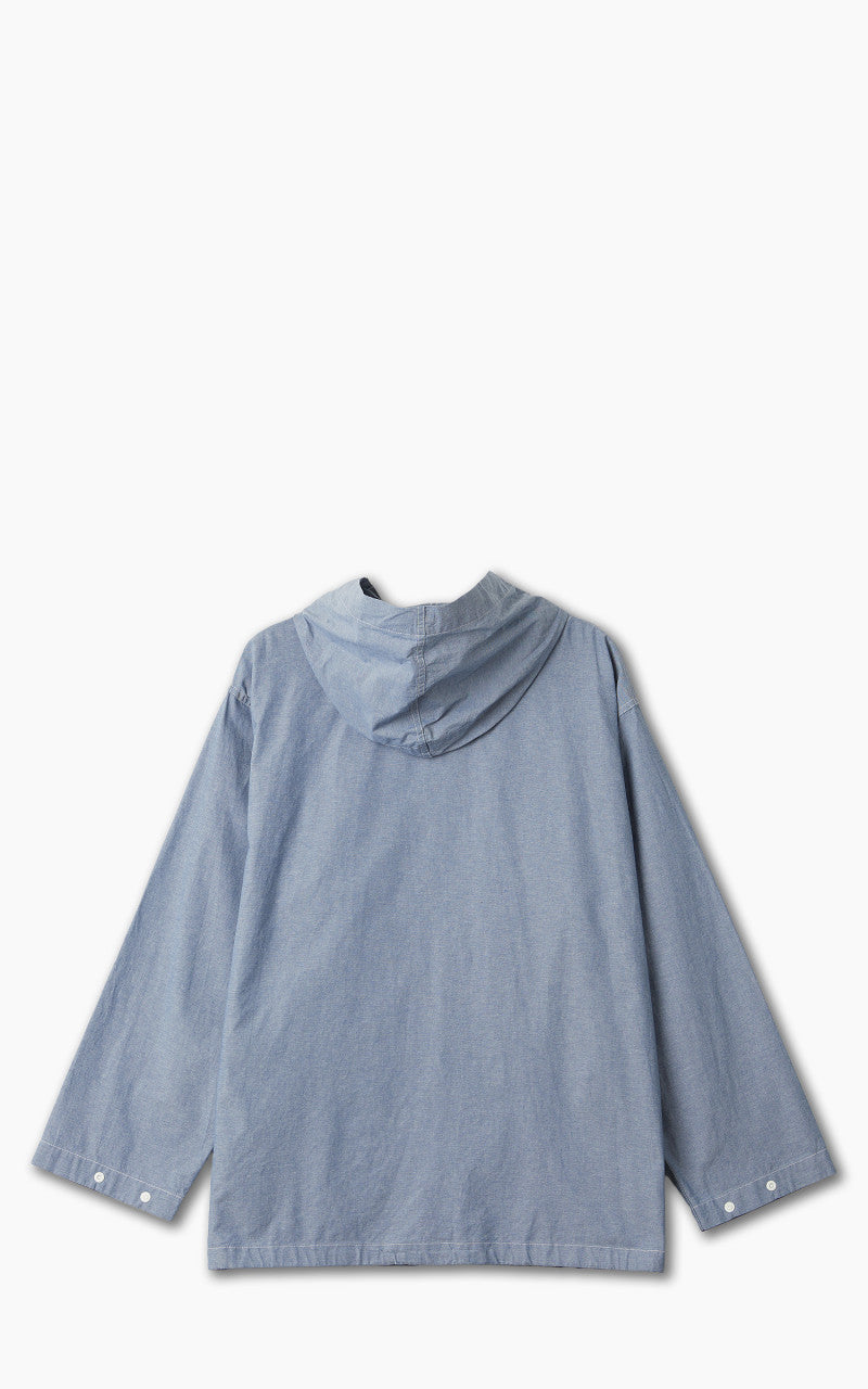 Engineered Garments LT Parka Cotton Chambray Light Blue
