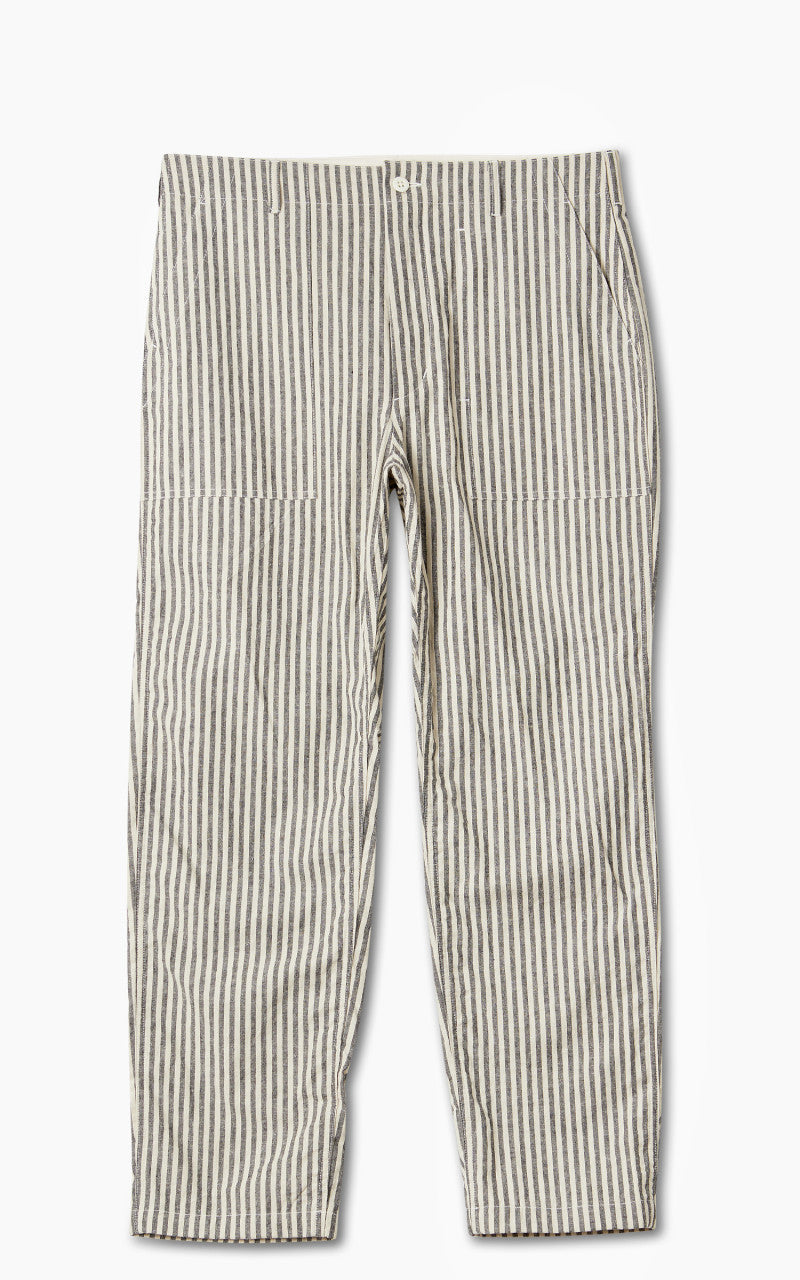 Engineered Garments Fatigue Pant LC Stripe Natural/Black