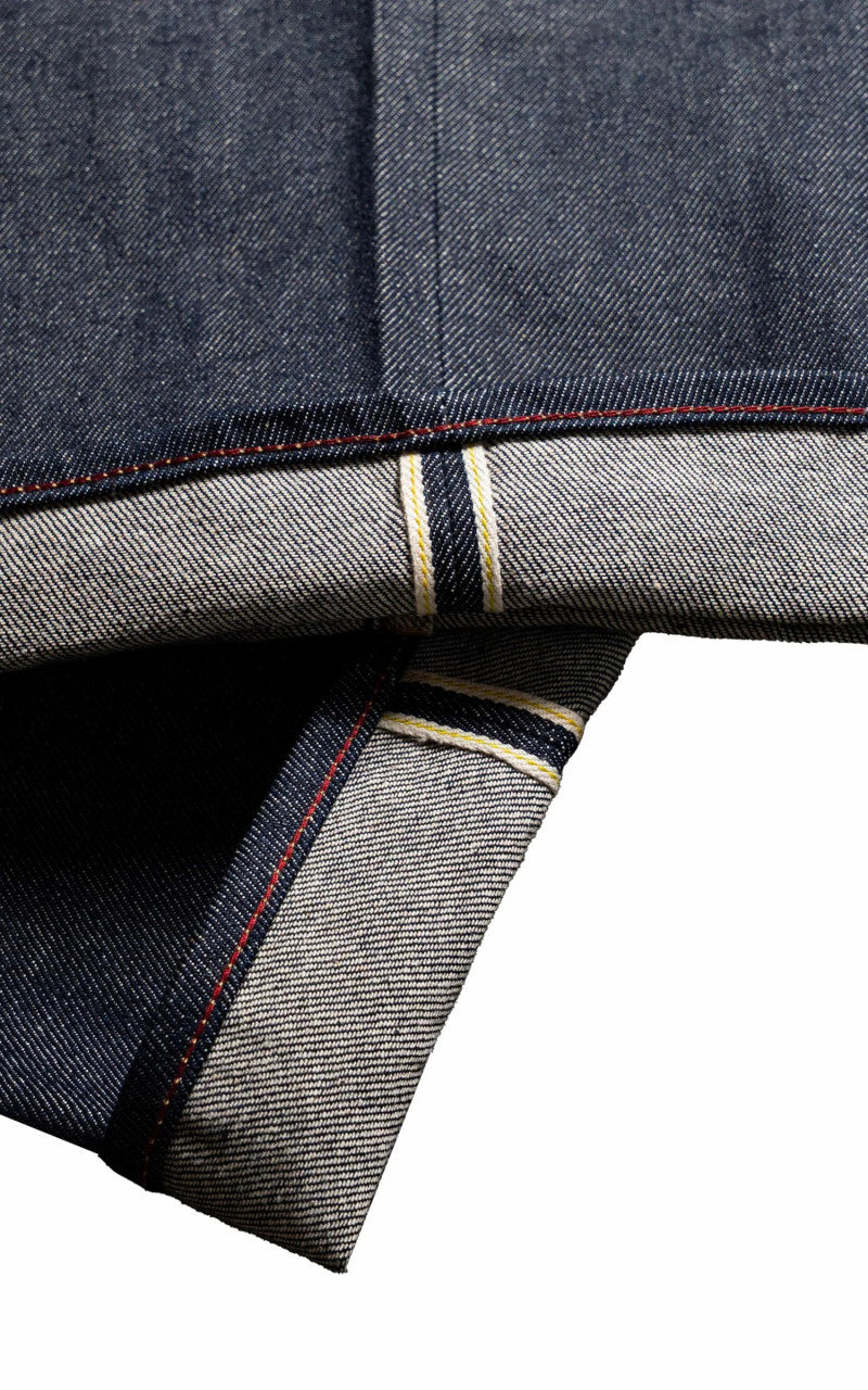 NBDN ESTD 011 Banana Line II Regular Straight Selvedge Jeans Indigo 14oz