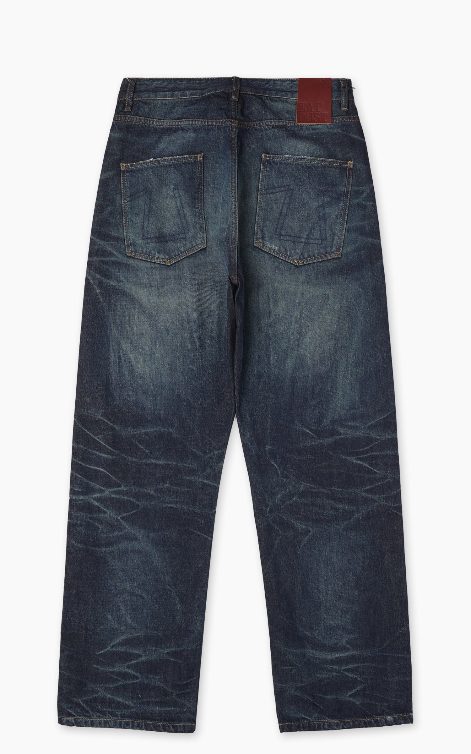 Eat Dust Fit 36 EL Heavy Selvedge Denim Indigo Worn Out