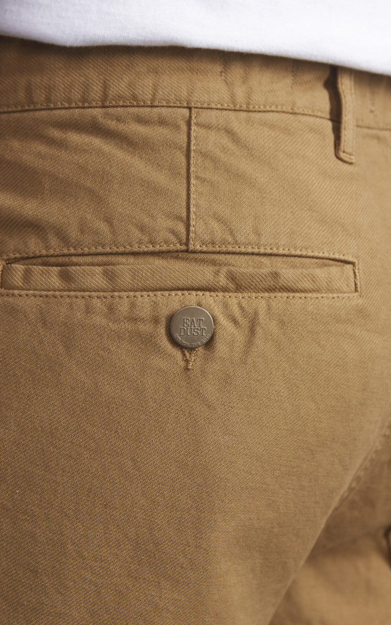 Eat Dust Service Chino Pant Garage Cotton Sand