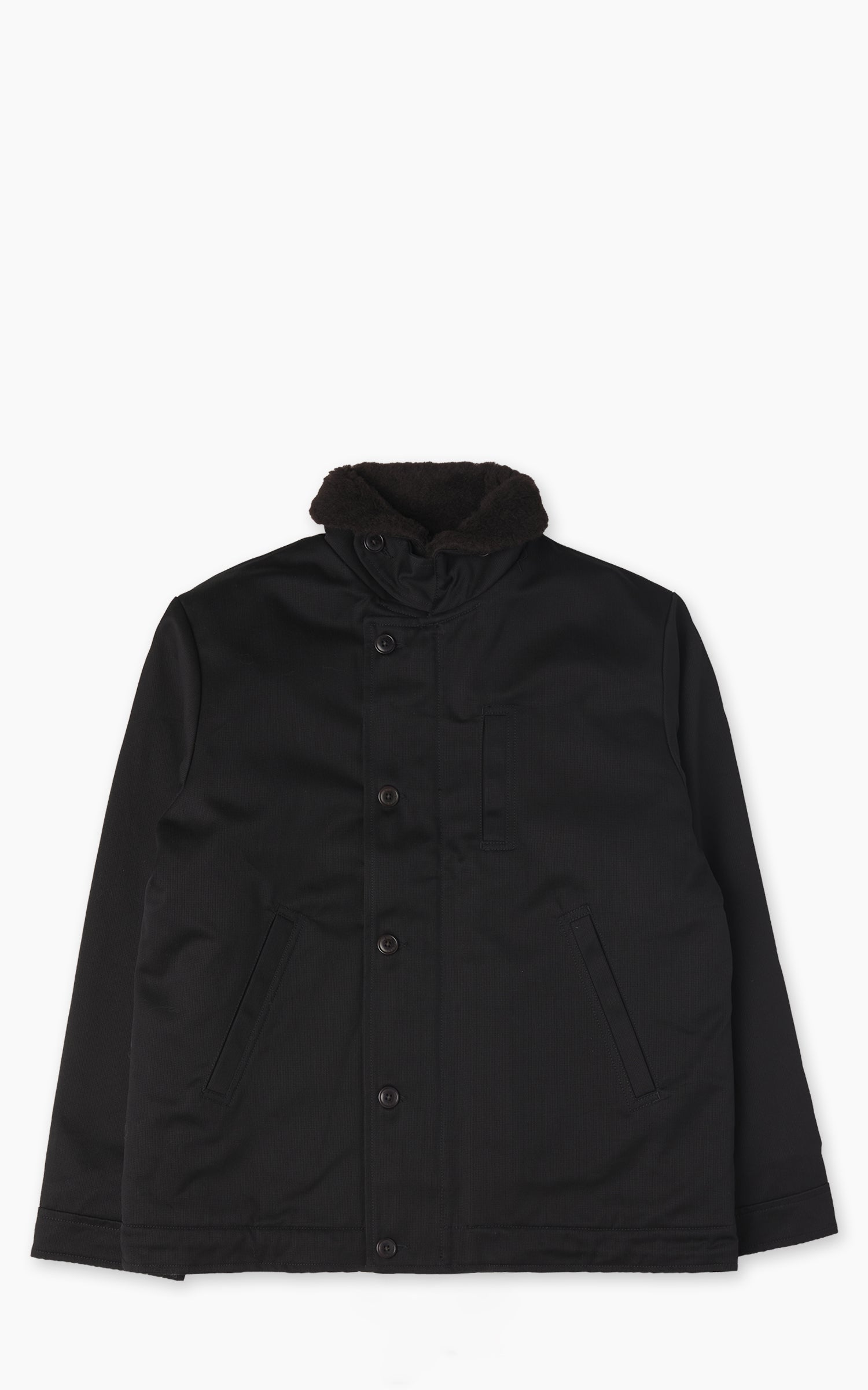 Eat Dust Deck Jacket Bedford Cords Black