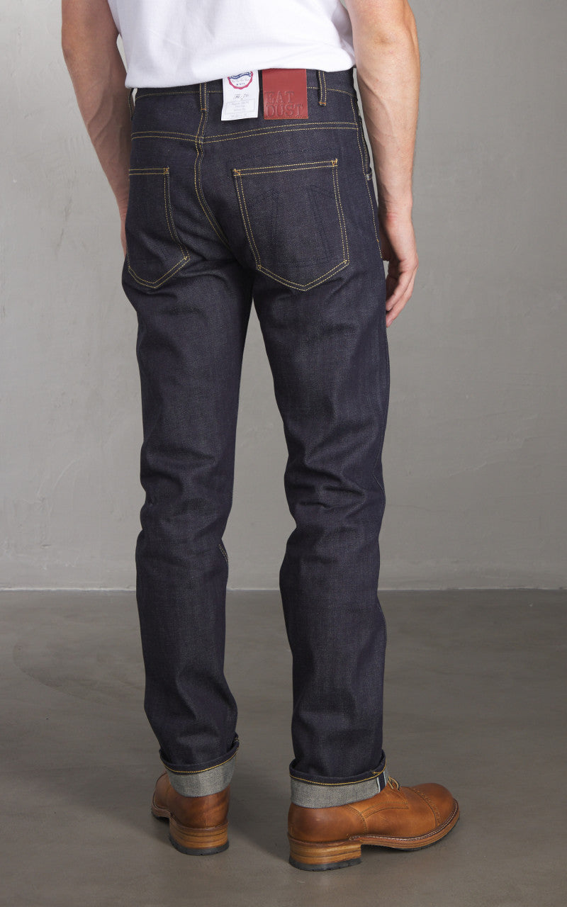 Eat Dust Fit 76 Regular Straight Selvedge Denim Indigo Blue 13oz