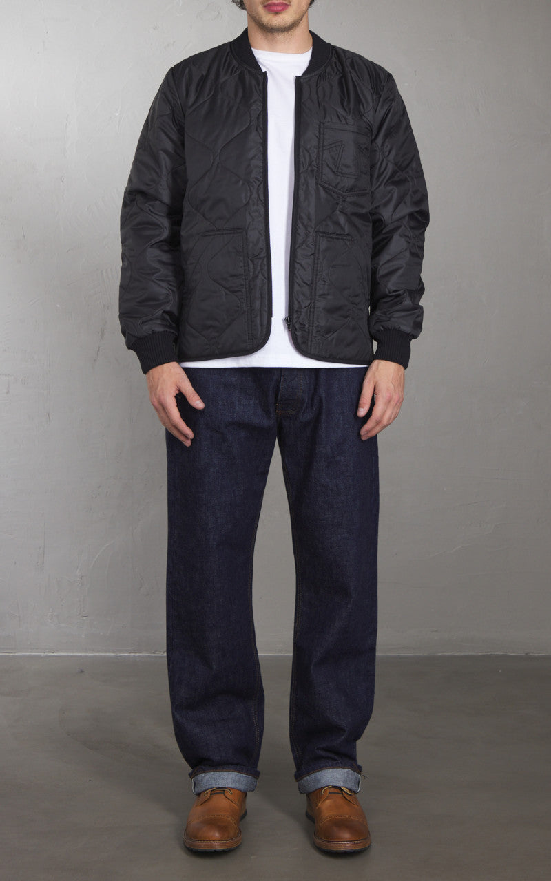 Eat Dust Type 2 Frostbite Quilted Nylon Jacket Black