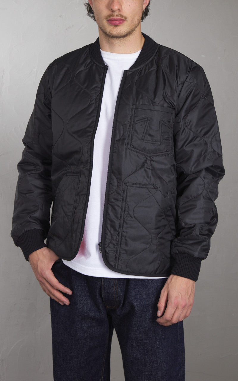 Eat Dust Type 2 Frostbite Quilted Nylon Jacket Black