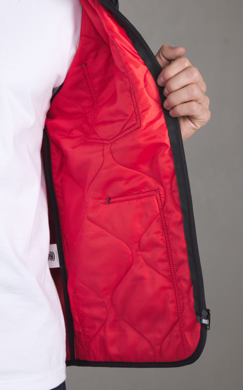 Eat Dust Type 2 Frostbite Quilted Nylon Jacket Black