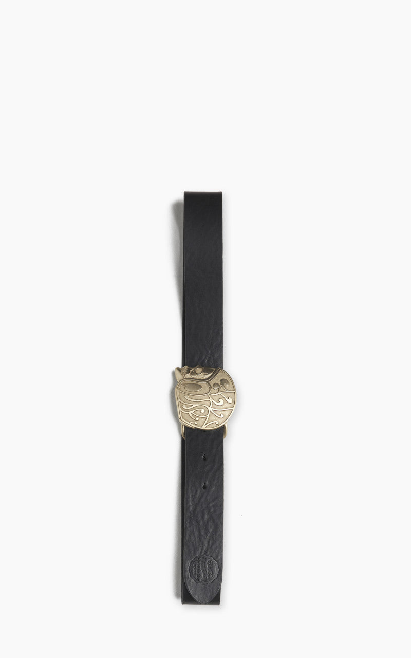 Eat Dust Skull Logo Belt Black