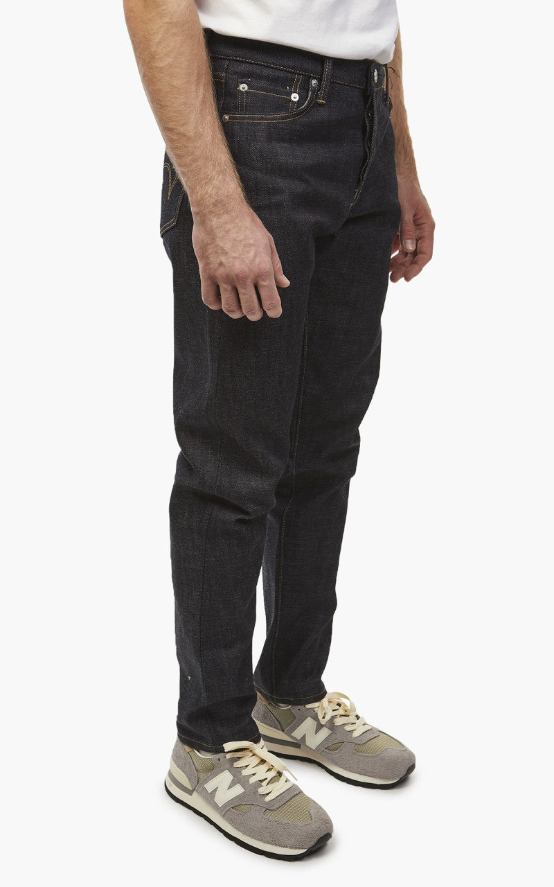 Edwin Regular Tapered "Made in Japan" Nihon Menpu Dark Pure Indigo Rainbow Selvage