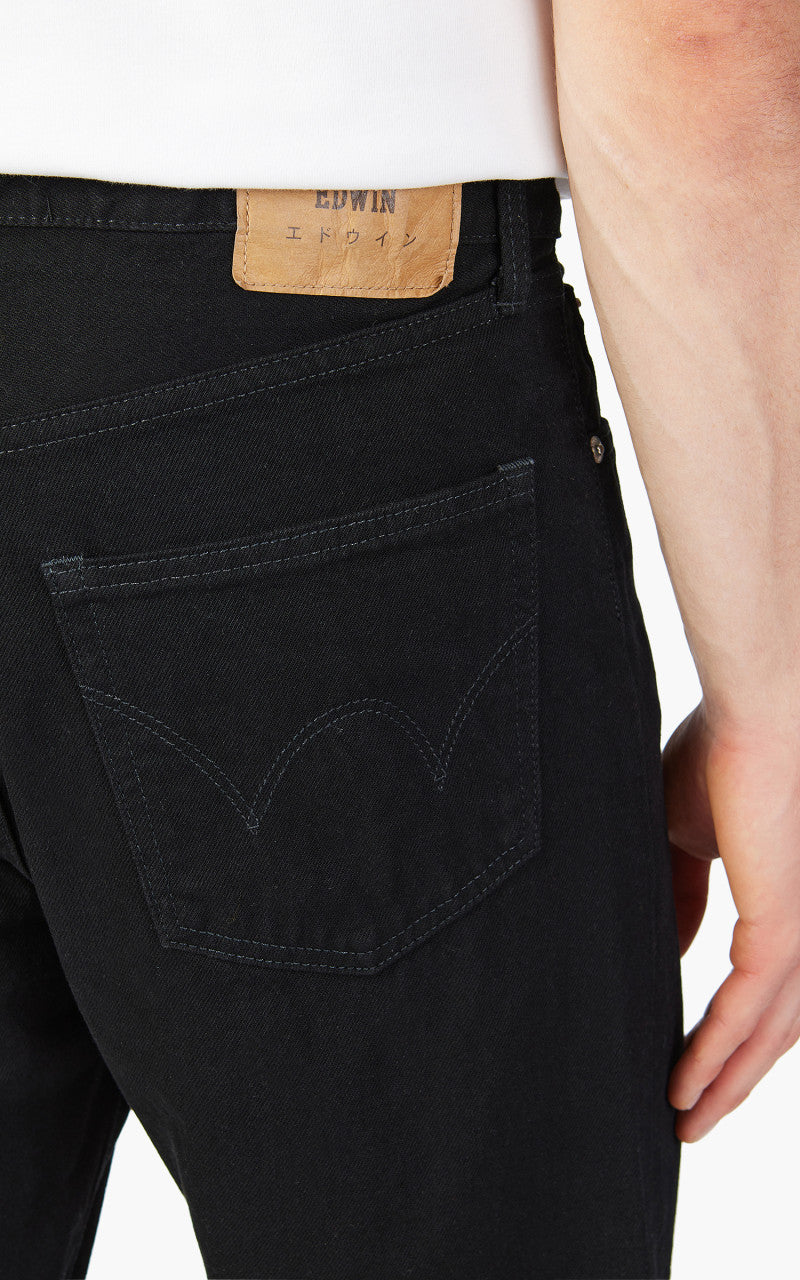 Edwin Loose Tapered "Made in Japan" Kaihara Denim Black 13oz