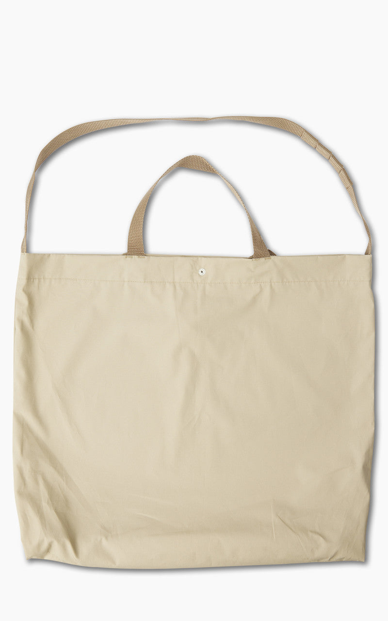 Engineered Garments Carry All Tote Cotton Duracloth Poplin Khaki