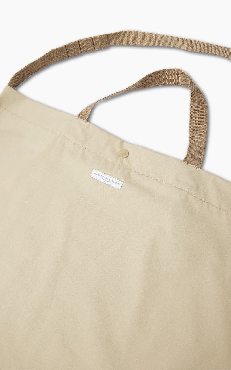 Engineered Garments Carry All Tote Cotton Duracloth Poplin Khaki
