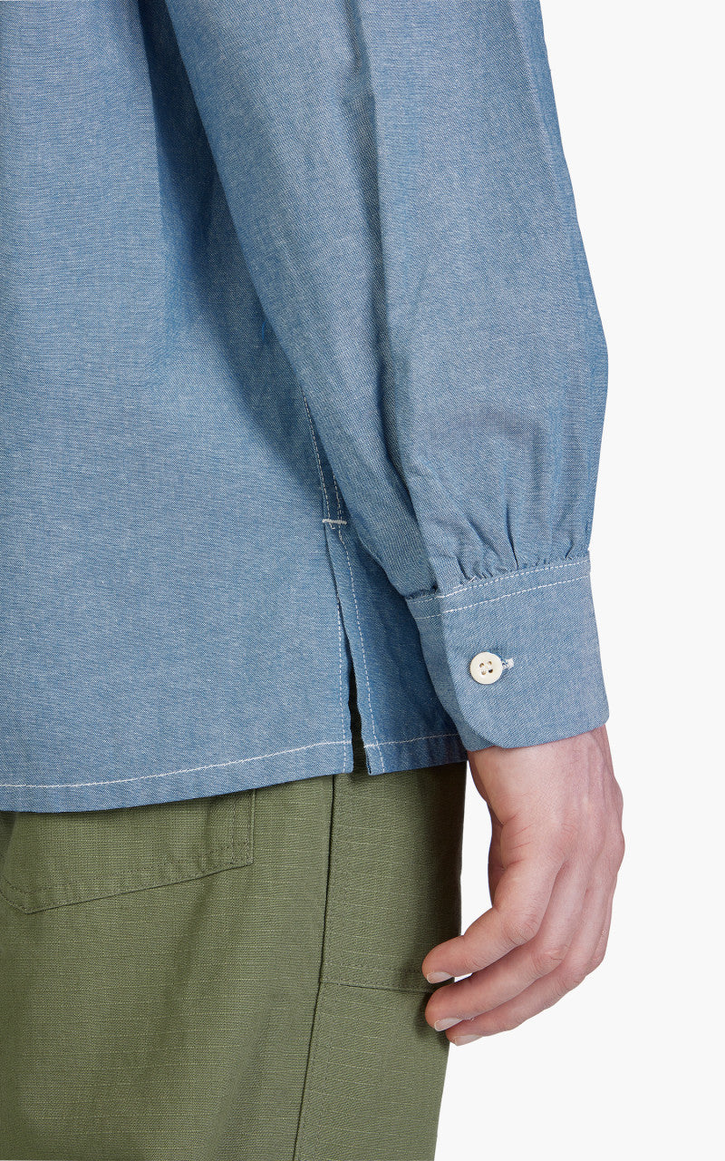 Engineered Garments Classic Shirt Cotton Chambray Light Blue