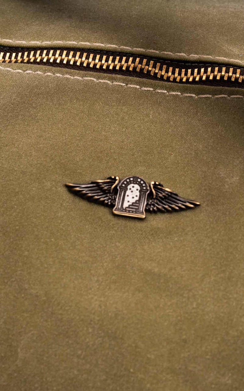 Shangri-La Heritage Explorator Waxed Canvas Travel Bag Army