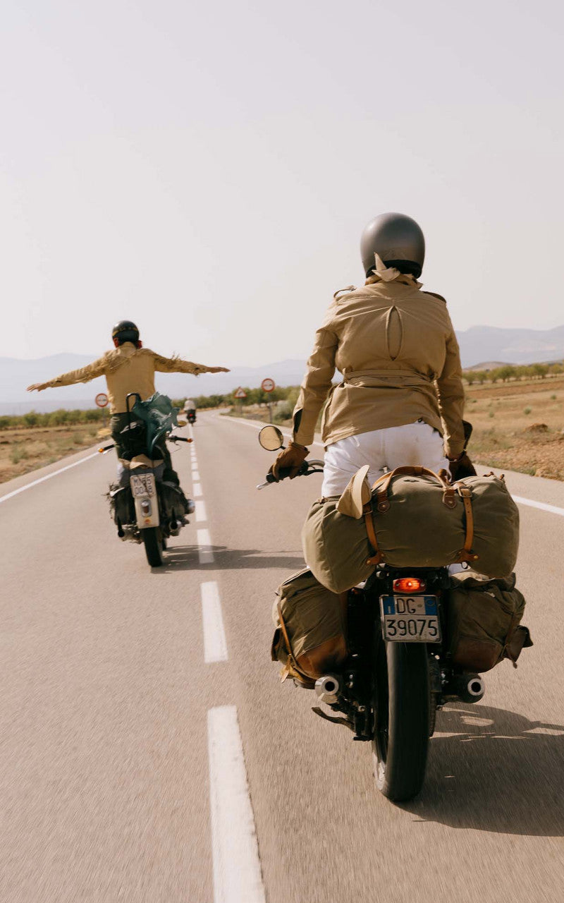 Shangri-La Heritage Explorator Waxed Canvas Travel Bag Army