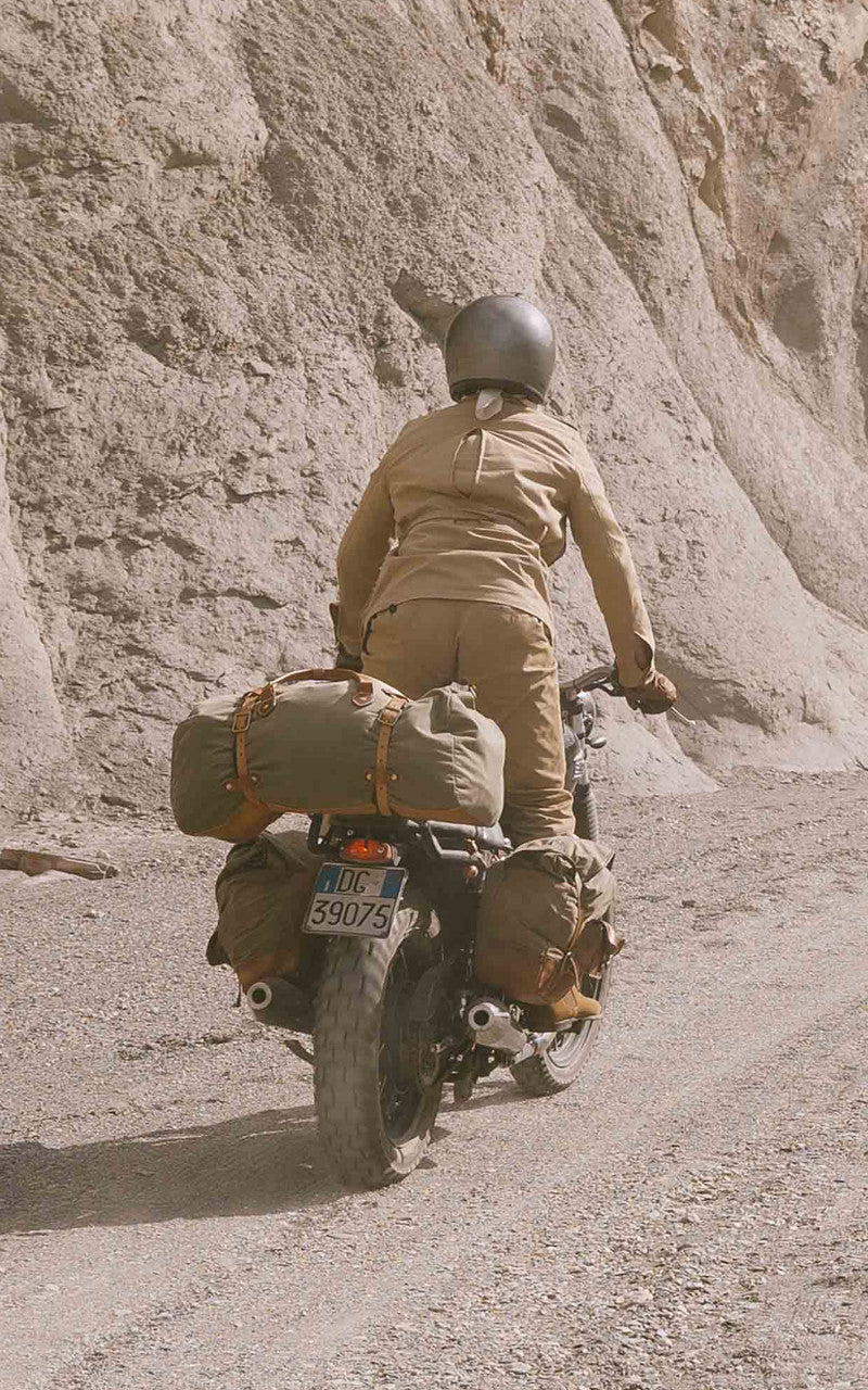 Shangri-La Heritage Explorator Waxed Canvas Travel Bag Army