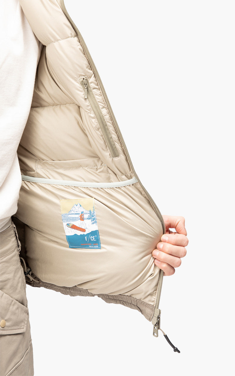 F/CE. x Nanga FT Bomb Jacket Sage Green