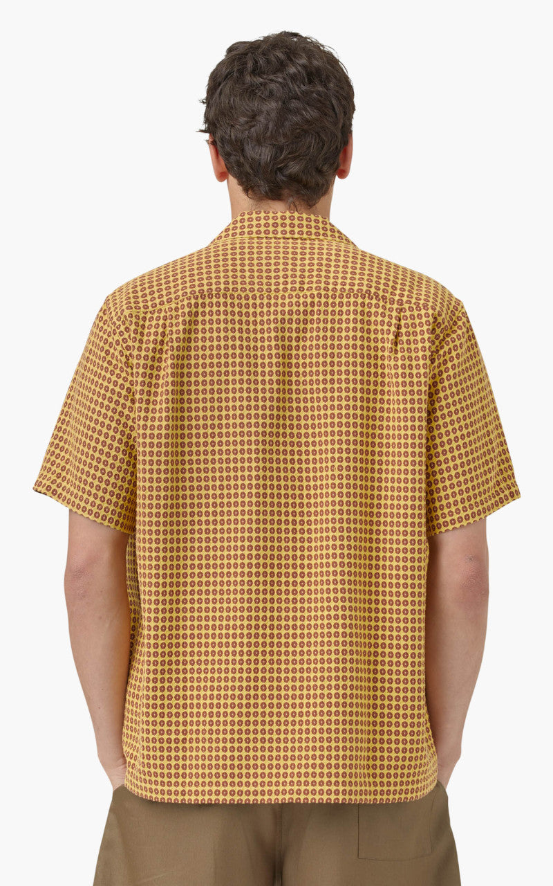 Portuguese Flannel Favo Honey Shirt Yellow