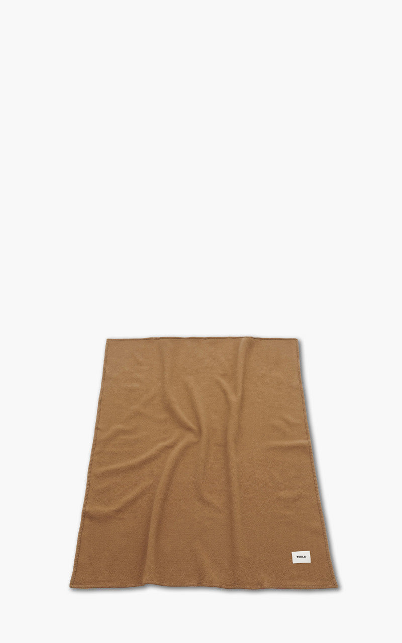 TEKLA Merino Wool Blanket Solid Camel